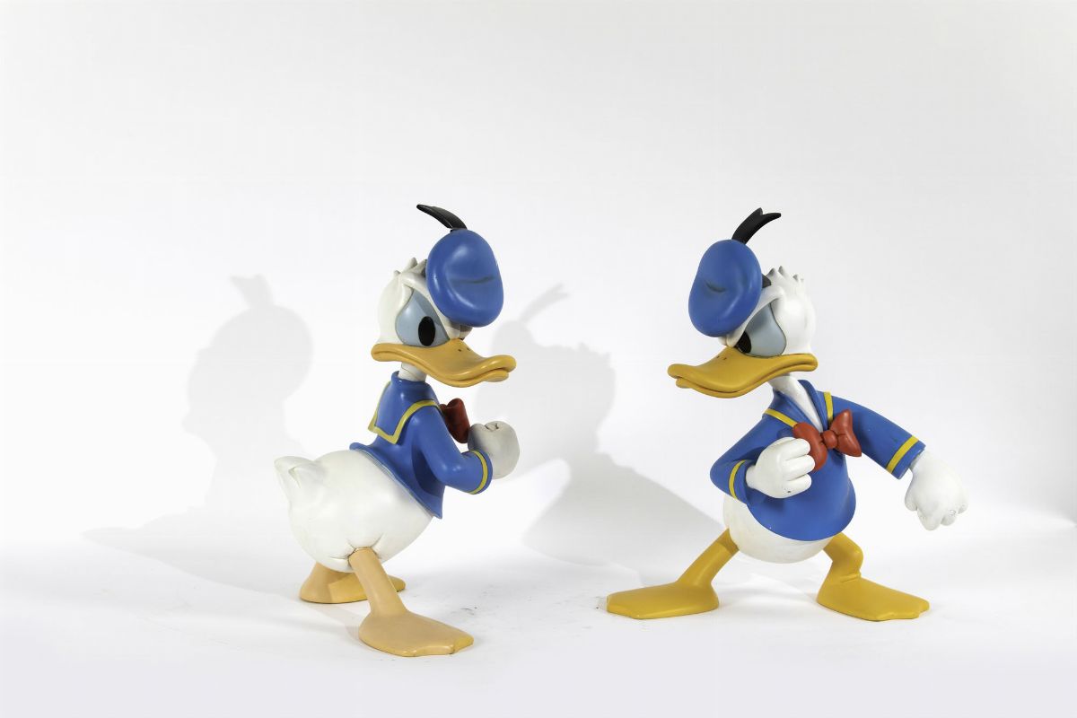 Disney Lotto di 2 Paperini Arrabbiati