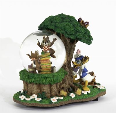 Disney Carillon Paperino Paperina Cip Ciop