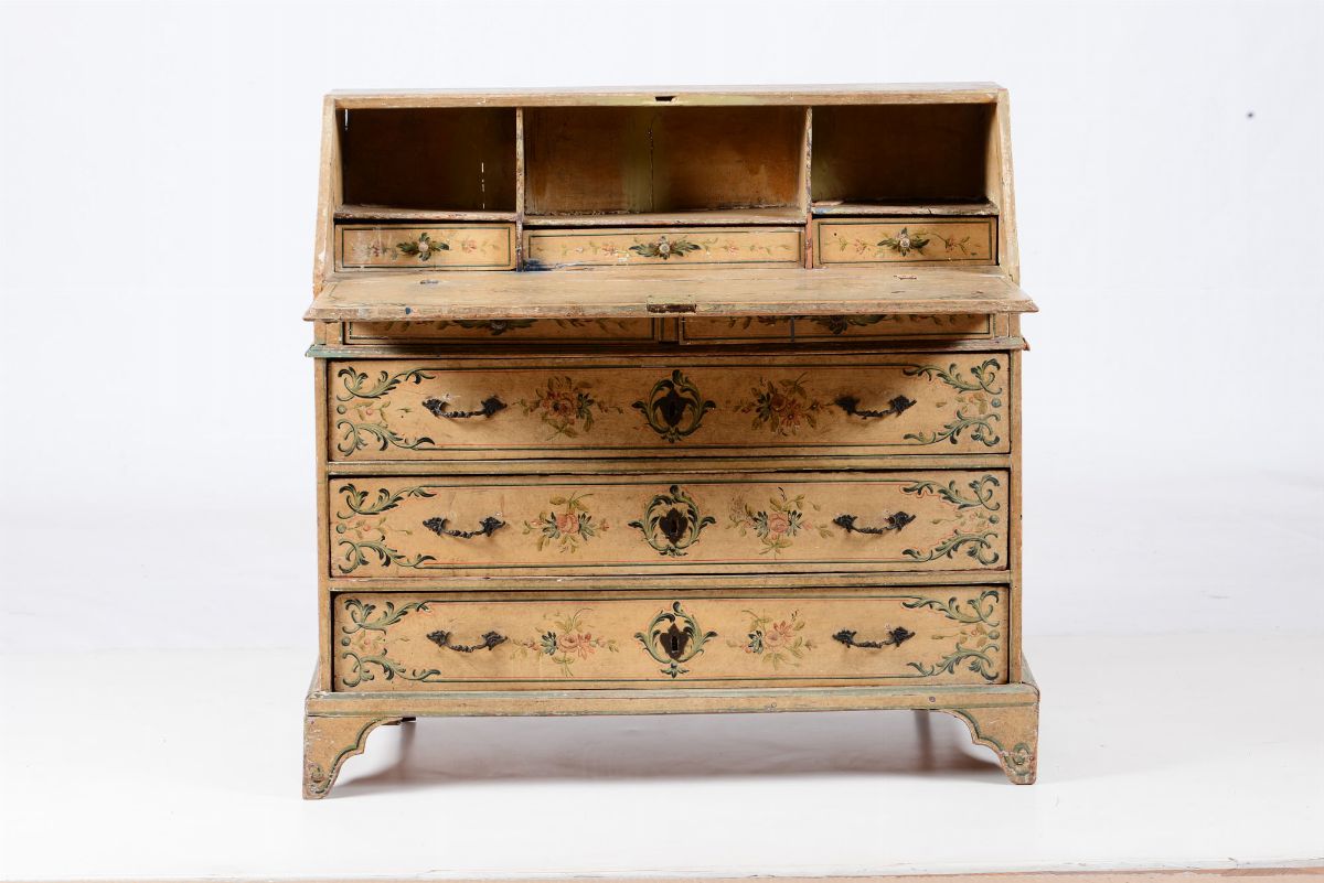 Ribalta in Legno Dipinto, Genova XVIII Secolo