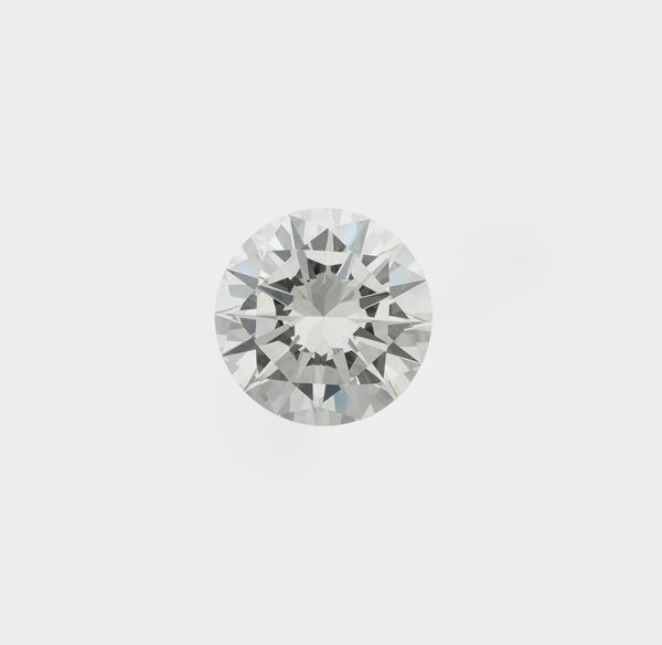 Two unmounted brilliant-cut diamonds weighing 6.71 and 6.84 carats respectively