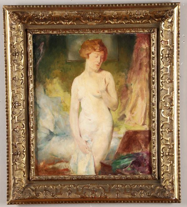 Paul Tavernier (1852 - 1943) Figura femminile