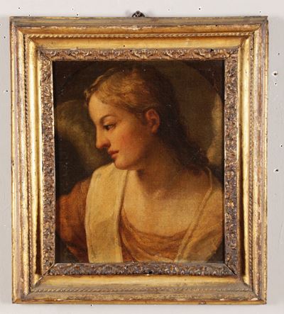 Scuola del XVIII Secoloangelo e Vergine