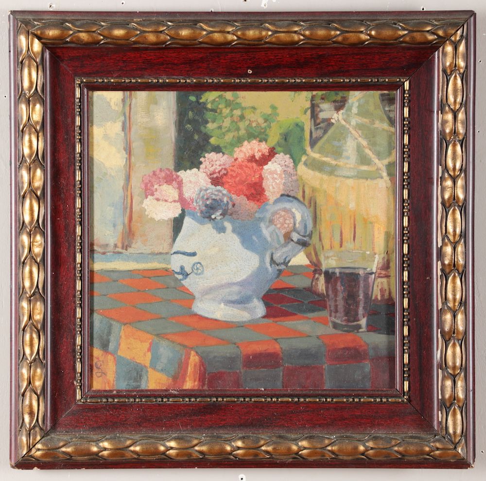 Pittore del XX Secolocoppia di Nature Morte