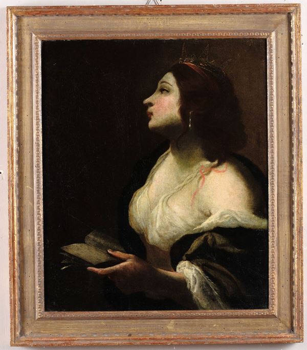 Simone Pignoni (1611-1698) Ritratto di giovane regina