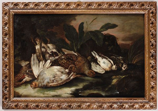 Aurora Monsù (1630-1665 circa) Natura morta con cacciagione