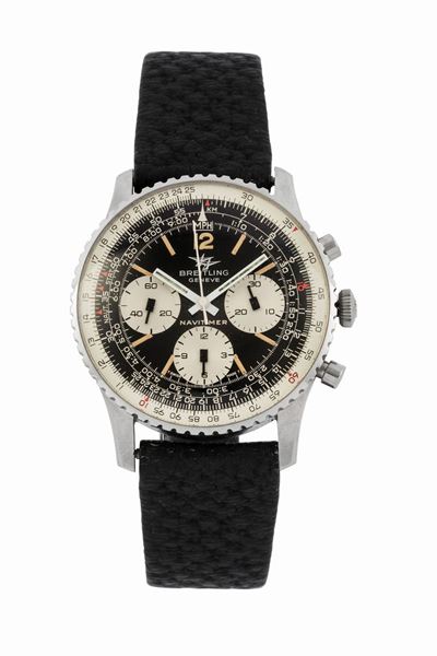 Breitling, Geneve, Navitimer, Ref. 806/809. Orologio da Polso, in Acciaio, Cronografo con Scala T...