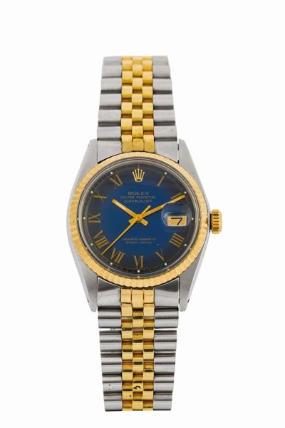 Rolex, Oyster Perpetual Datejust, Superlative Chronometer, Officially Certified, Cassa No. 522561...
