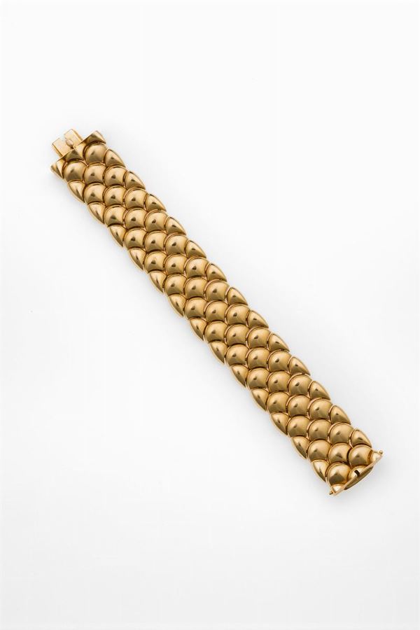 Gold bracelet. Signed Weingrill