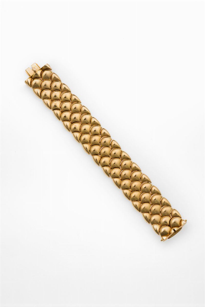 Gold bracelet. Signed Weingrill  - Auction Fine Jewels - Cambi Casa d'Aste