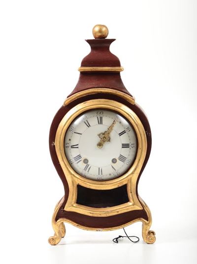 Pendola da Tavolo Tipo Neuchatel, XIX Secolo