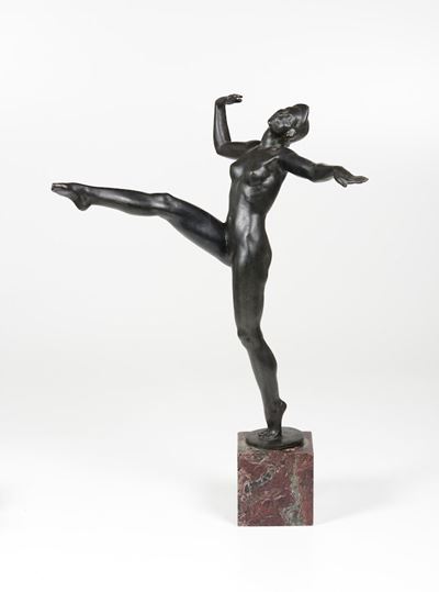 Ballerina in Bronzo Brunito, XX Secolo