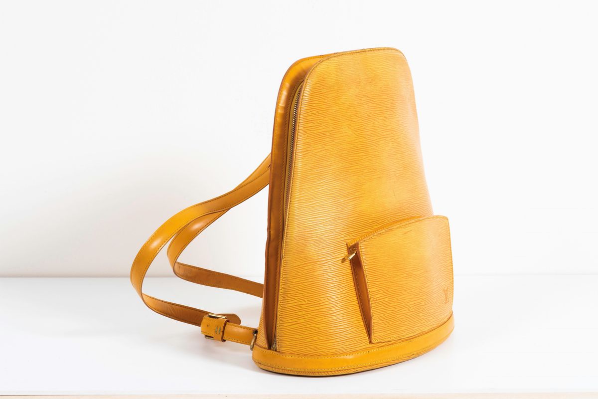 Louis Vuitton Zaino Gobelins Epi Giallo
