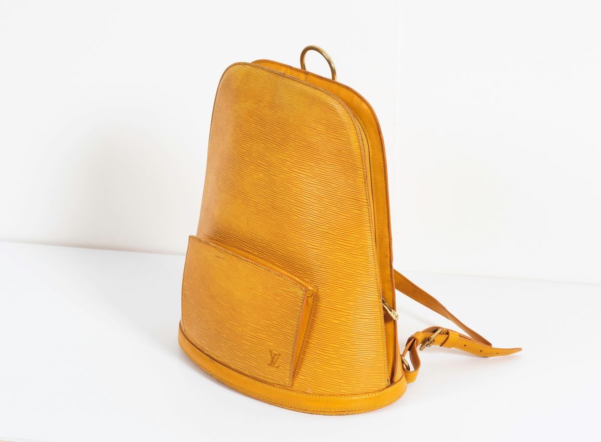 Louis Vuitton Zaino Gobelins Epi Giallo