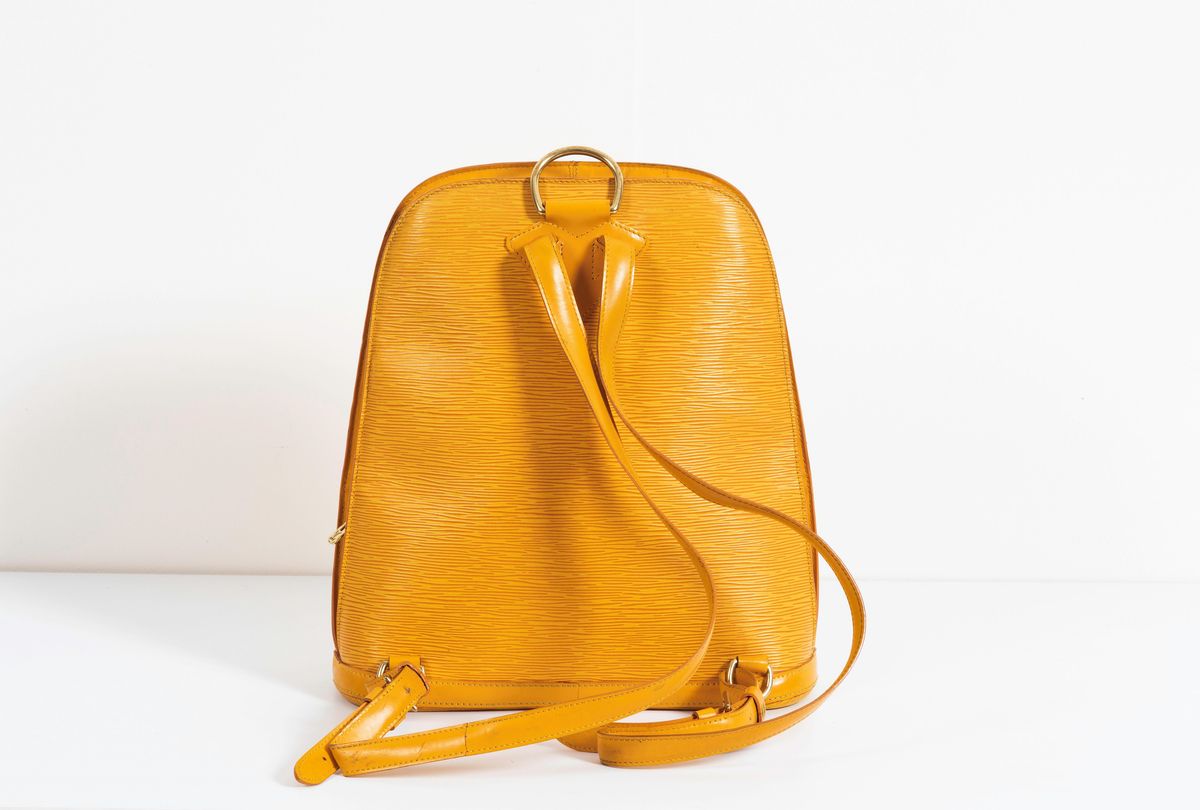 Louis Vuitton Zaino Gobelins Epi Giallo