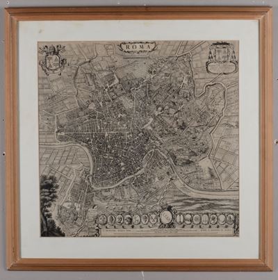 Willem Blaeuroma, Pianta della Città, Olanda Primi Anni XVIII Secolo.