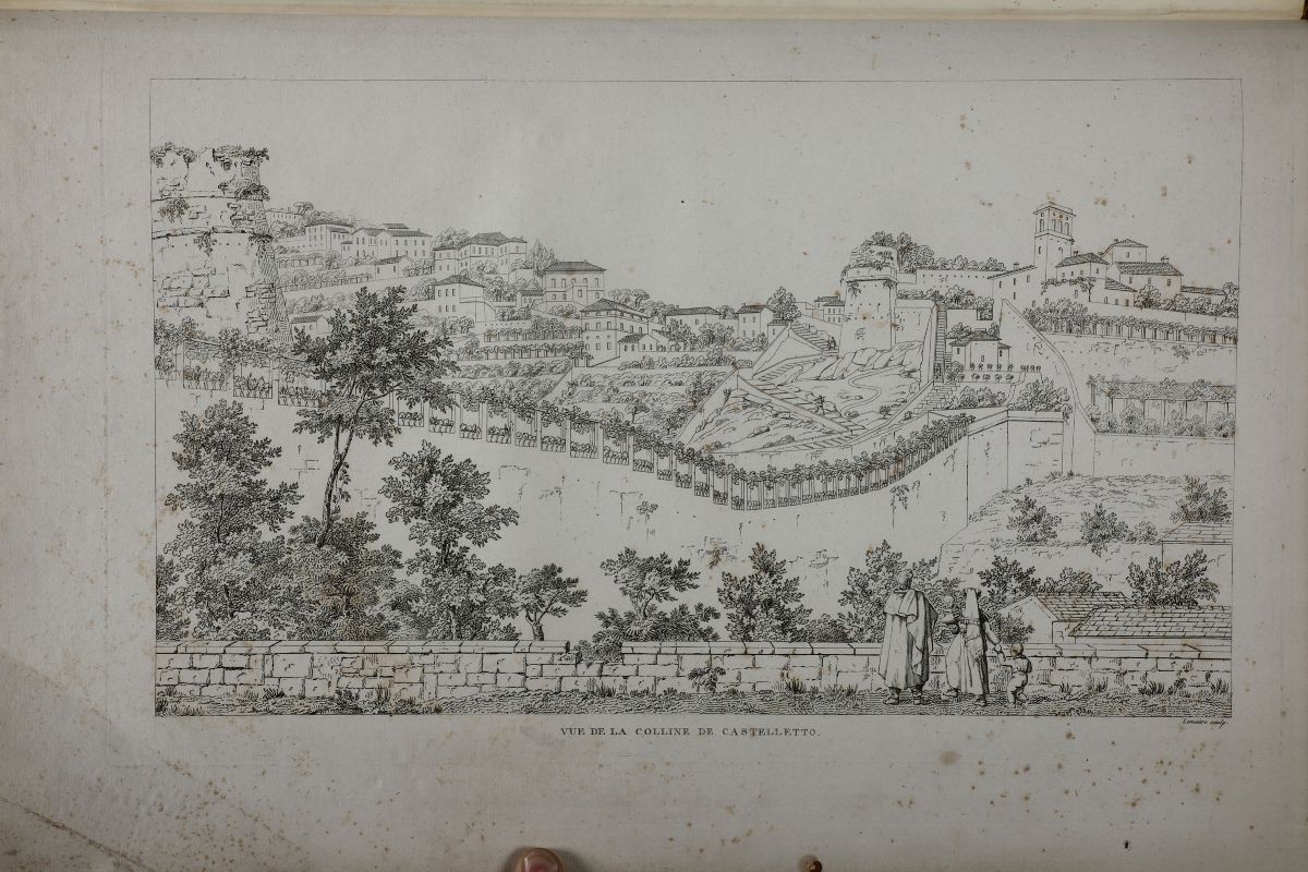 gauthier,M.p.les Plus Beaux Edifices De la Ville De Genes Et De Ses Environs..nouvelle Edition..a...