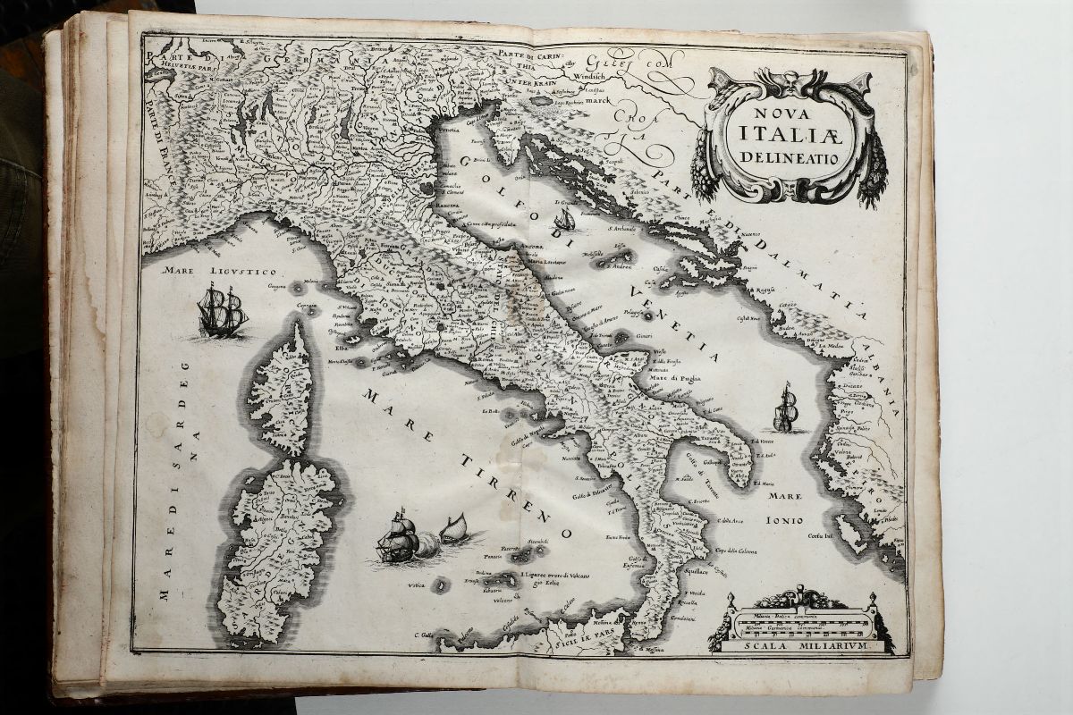 Zeiler,martin /merian,matthausitinerarium Italiae Nov-antiquae..francoforte,merian,1640