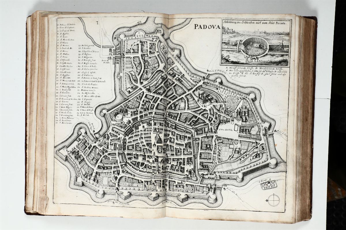 Zeiler,martin /merian,matthausitinerarium Italiae Nov-antiquae..francoforte,merian,1640