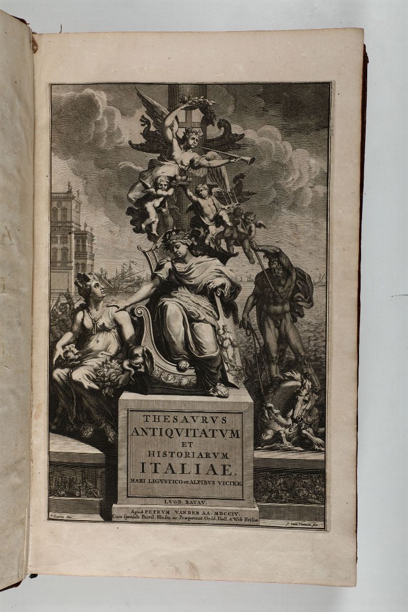 Joannis Georgii Graeviithesaurus Antiquitatum Et Historiarum Italiae,mari Ligustico & Alpibus Vic...