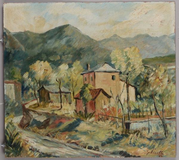 Giacomo Picollo (1905-1988) Case nel Geirato, 1963