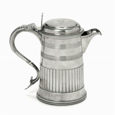 Tankard in Argento Fuso, Sbalzato, Dorato e Cesellato. Londra 1809