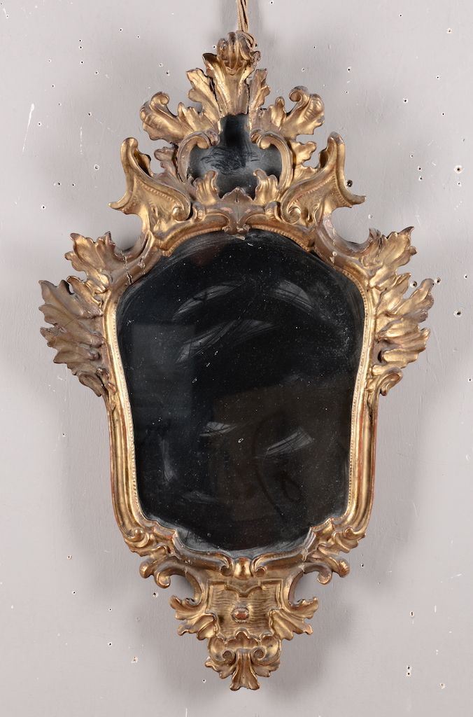 Ventolina in legno intagliato e dorato, XVIII-XIX secolo  - Auction Fine Art Timed Auction - V - Cambi Casa d'Aste