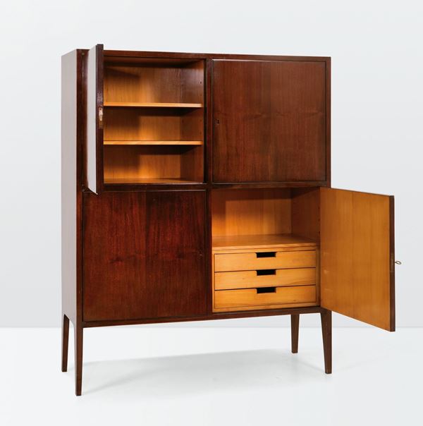 Augusto Romano, a wooden sideboard. Italy, 1950 ca.