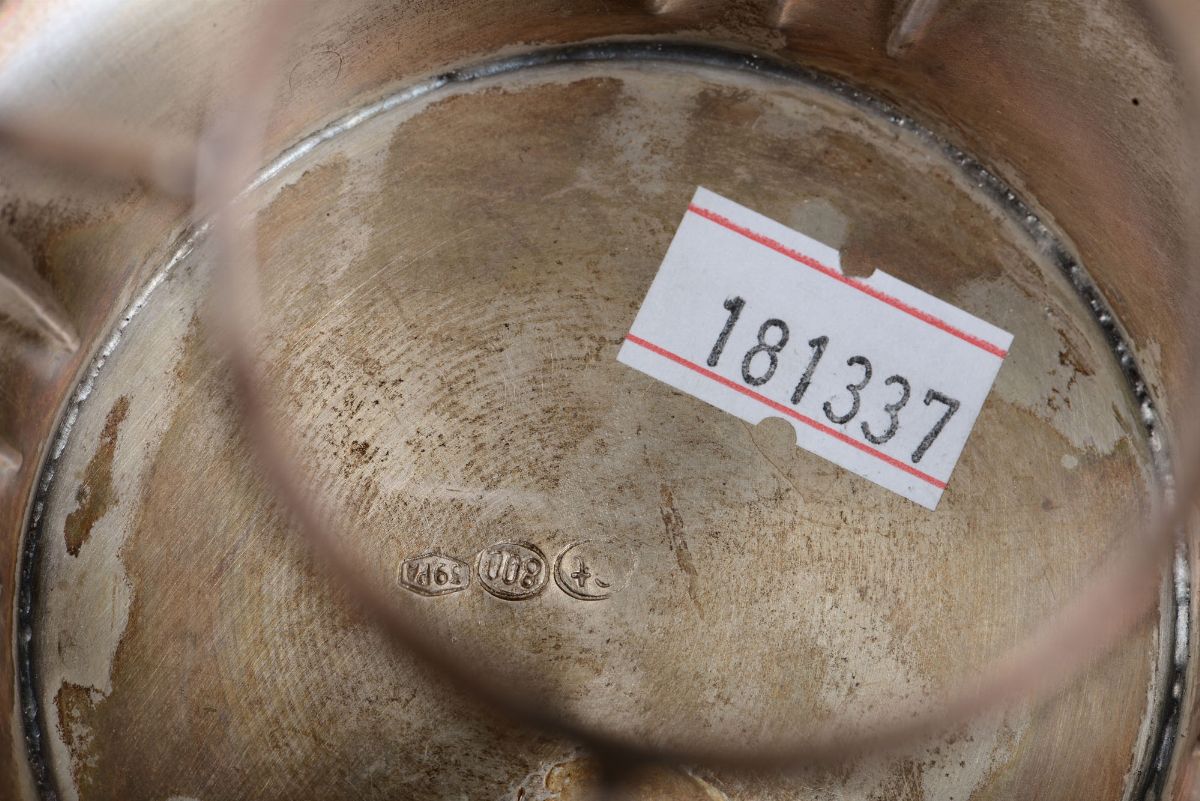 Samovar in Argento, Manifattura Italiana del XX Secolo