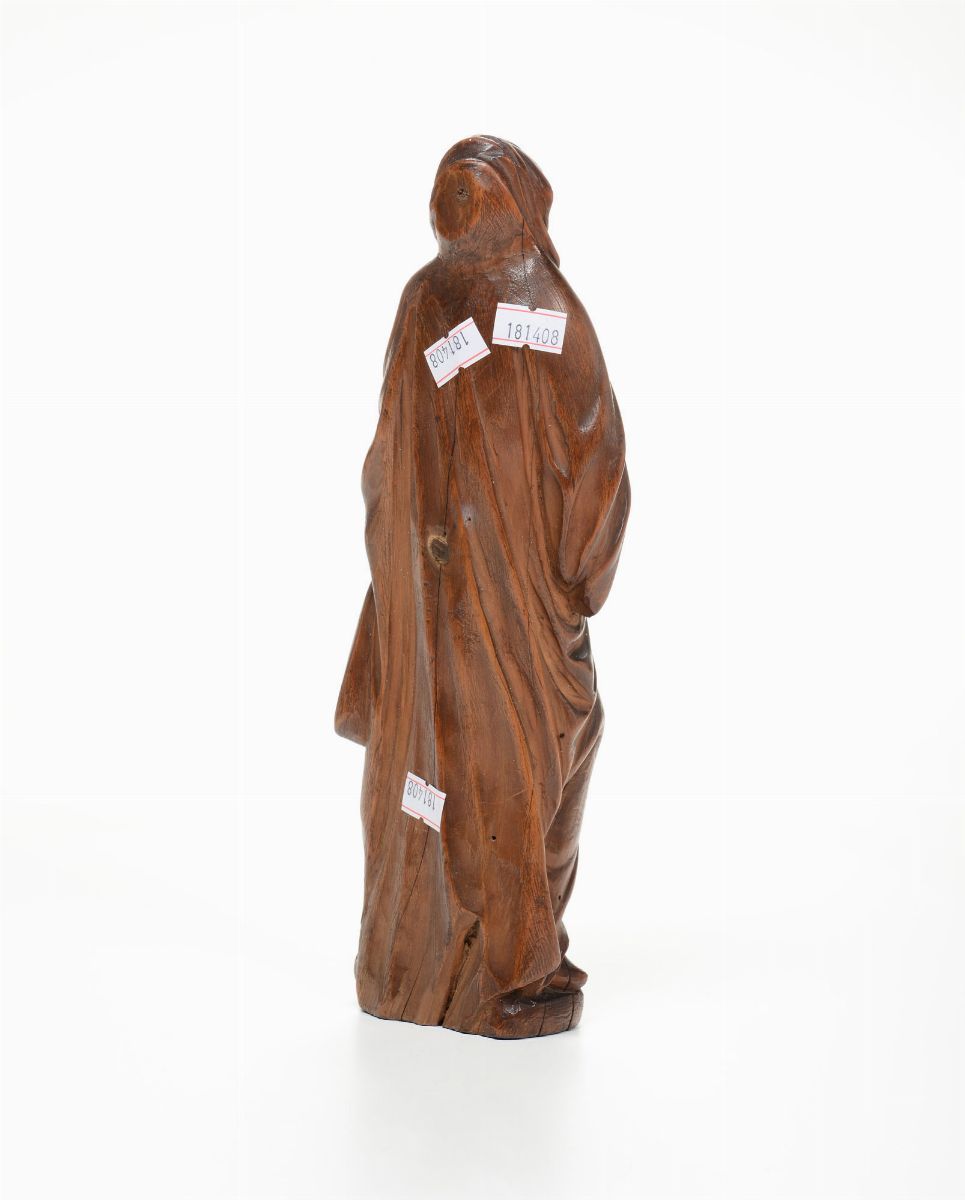 Figura di Dolente in Bosso. Germania XVII Secolo