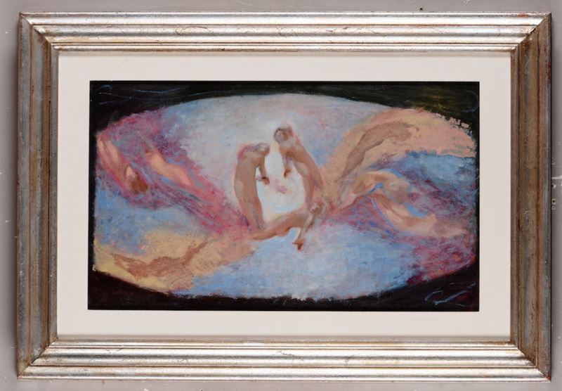 Sexto Canegallo (1892-1966) Studio di nudi  - Asta Pittura - Cambi Casa d'Aste