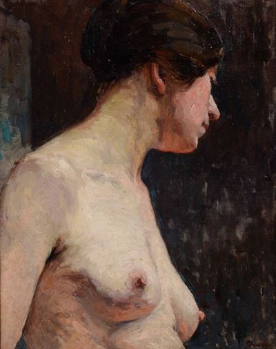 Domenico Guerello (1891-1931)nudo Femminile