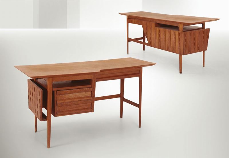 Ico Parisi, a desk, Italy, 1950  - Auction Fine Design - Cambi Casa d'Aste