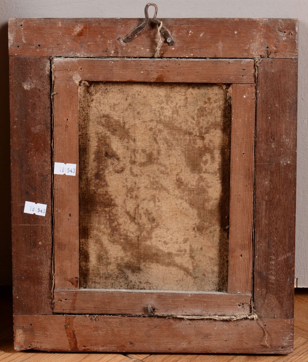 Due Dipinti Raffiguranti Figura che Legge e Figura Femminile, XVIII-XIX Secolo