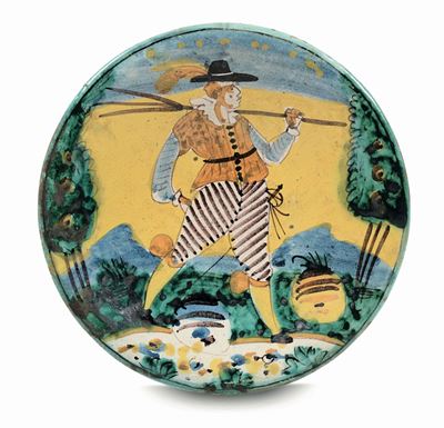 Piatto Montelupo, Metà del XVII Secolo