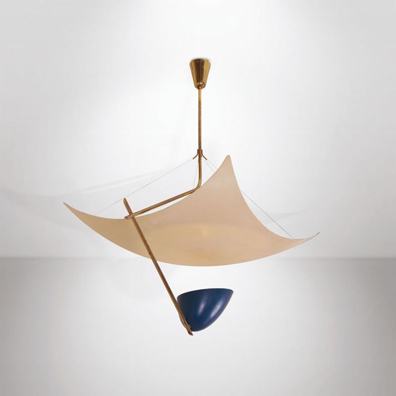 A. Lelii, a mod. 12385 lamp, Arredoluce, 1951  - Auction Fine Design - Cambi Casa d'Aste