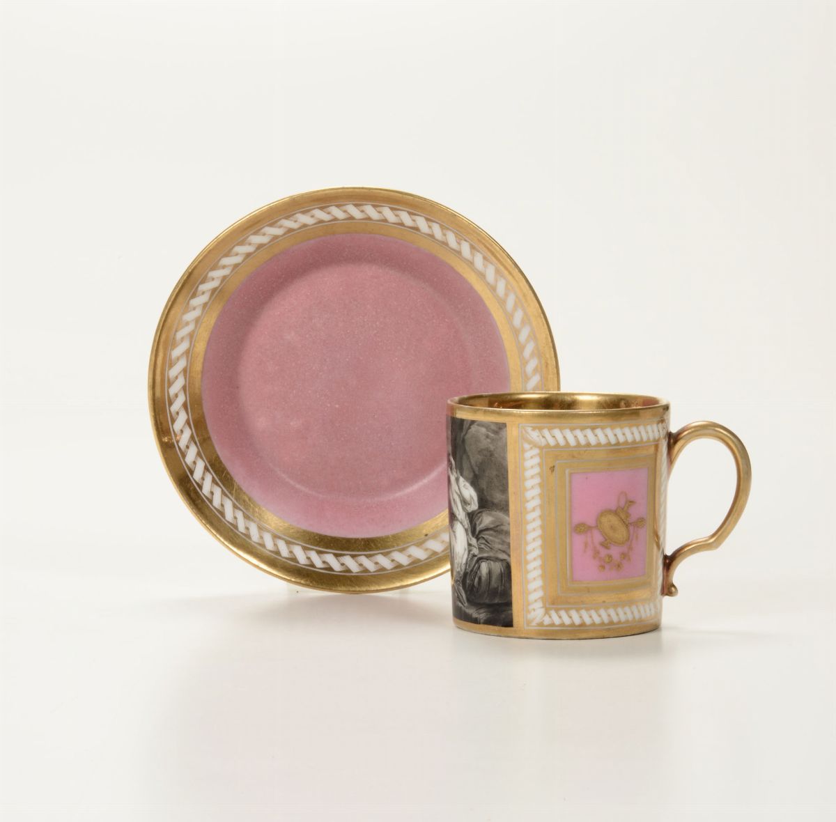 Tazza con Piattino Parigi, 1800 Circa