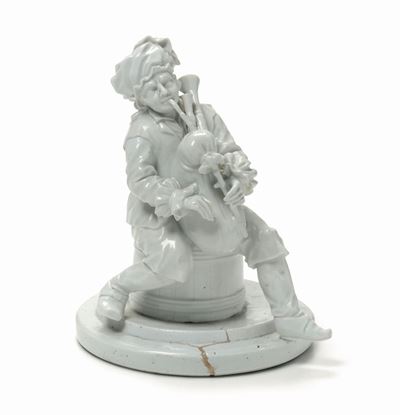 Figurina Germania, Probabilmente Höchst , Seconda Metà del XVIII Secolo
