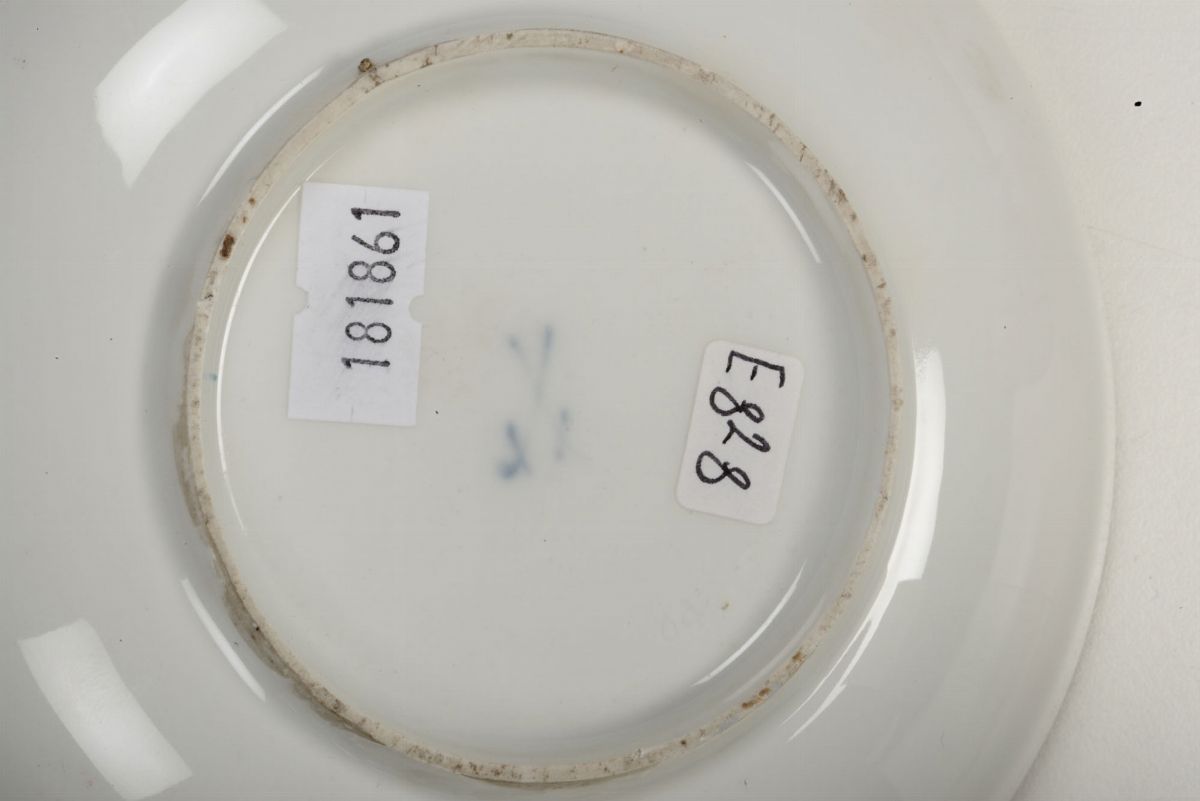 Tazza con Piattino Meissen, 1750 Circa