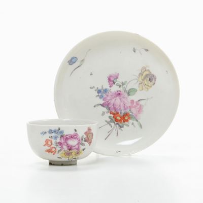 Tazza con Piattino Zurigo, 1775 Circa