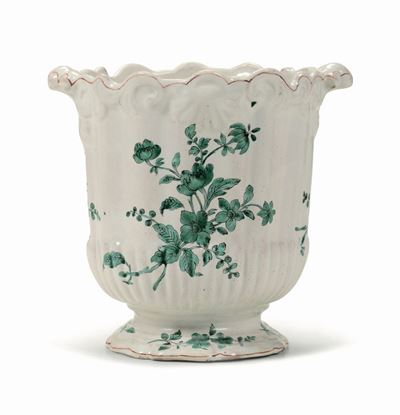 Vaso Rinfresca Bottiglia Napoli, Manifattura del Vecchio, 1760–1780