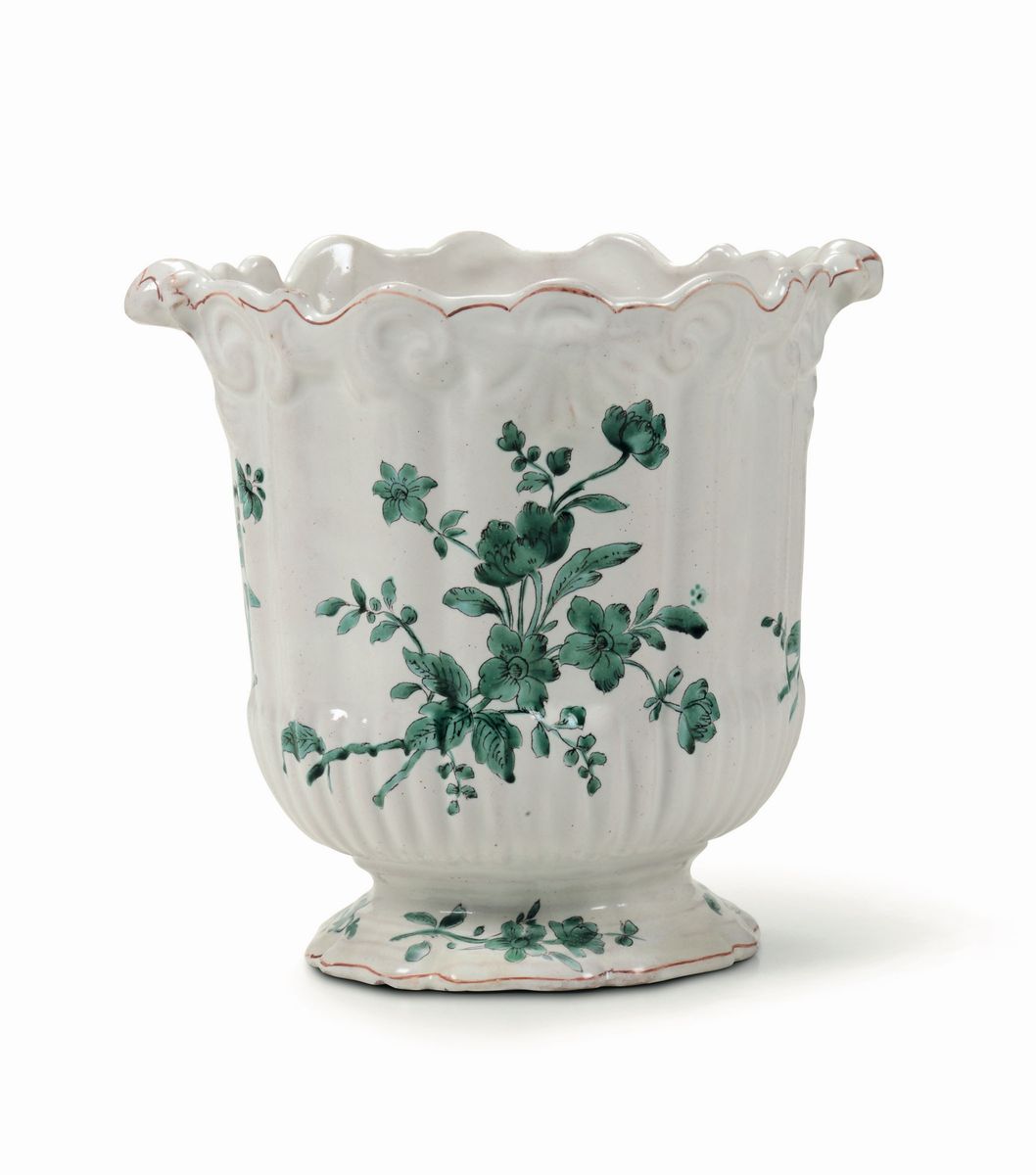 Vaso Rinfresca Bottiglia Napoli, Manifattura del Vecchio, 1760–1780