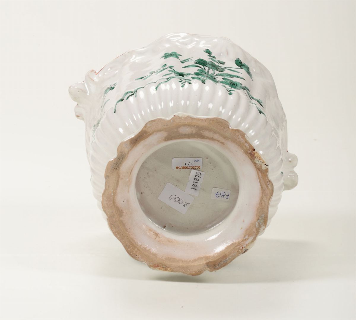 Vaso Rinfresca Bottiglia Napoli, Manifattura del Vecchio, 1760–1780