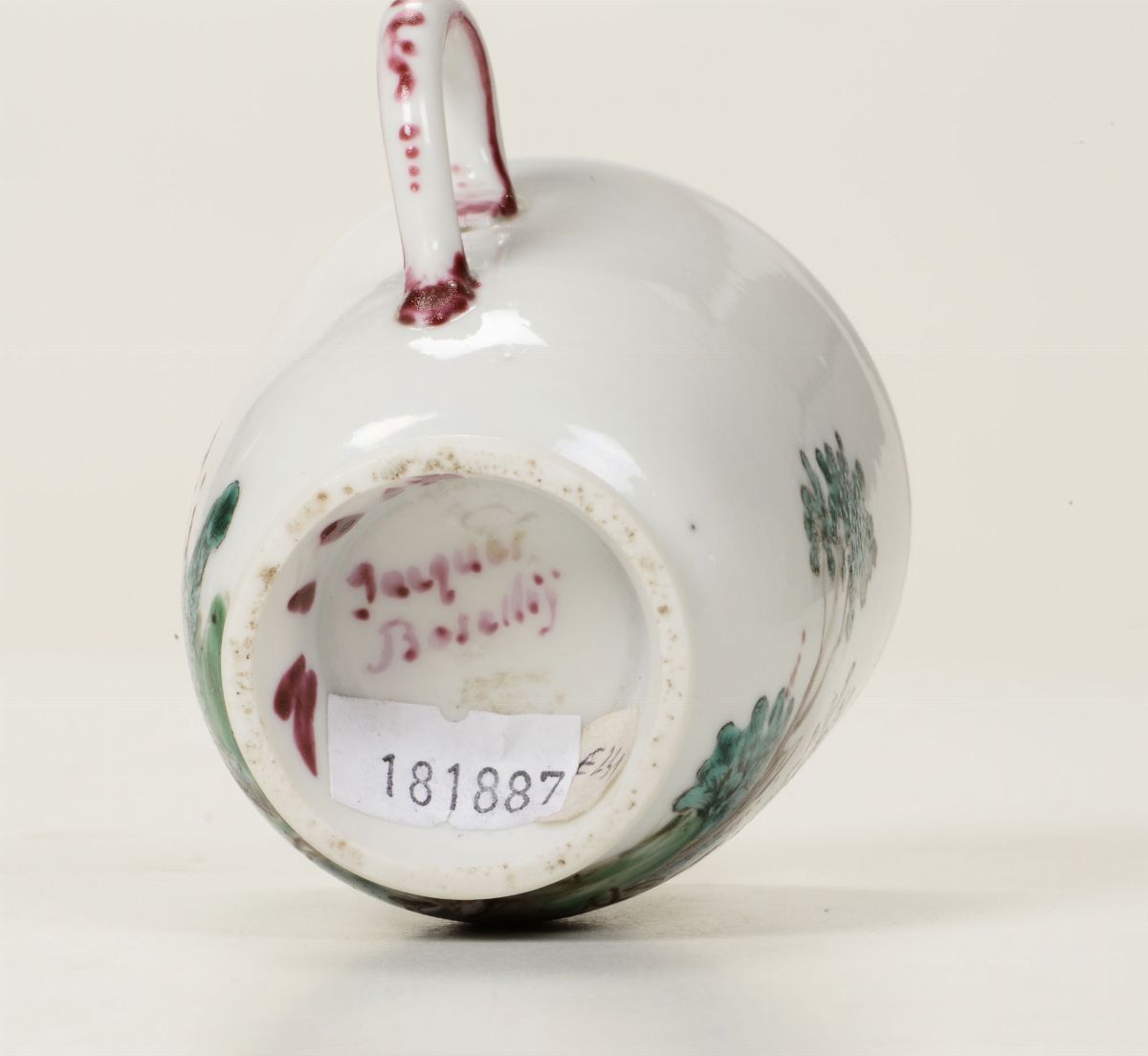 Rarissima Tazza Savona, Giacomo Boselli, Ultimo Ventennio del XVIII Secolo