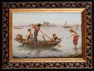 Anonimo del XIX Secolopaesaggio Lagunare