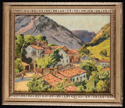 Pittore del XIX-XX Secolopaesaggio Campestre