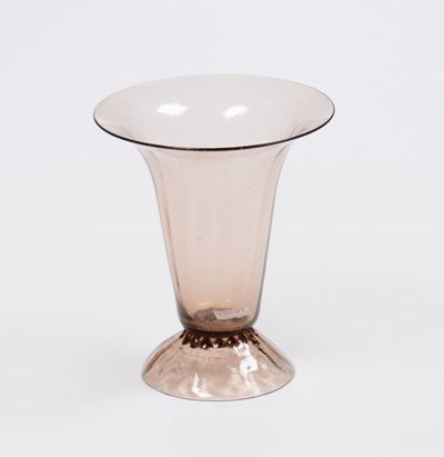 Vaso in Vetro Soffiato, Murano XX Secolo