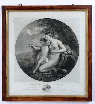 Mauro Gandolfi (bo 1764-1834)educazione di Amore, da Pelagio Pelagi