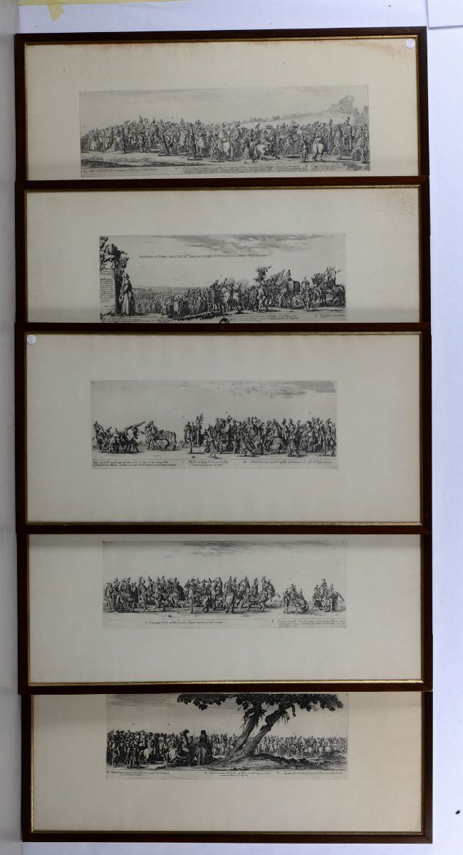 Stefano della Bella (Fi 1610-1664)  - Auction Prints Timed Auction - II - Cambi Casa d'Aste