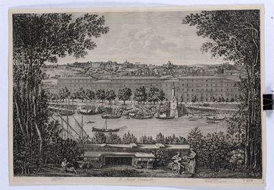 Luigi Rossini (1790-1857)il Monte Gianicolo