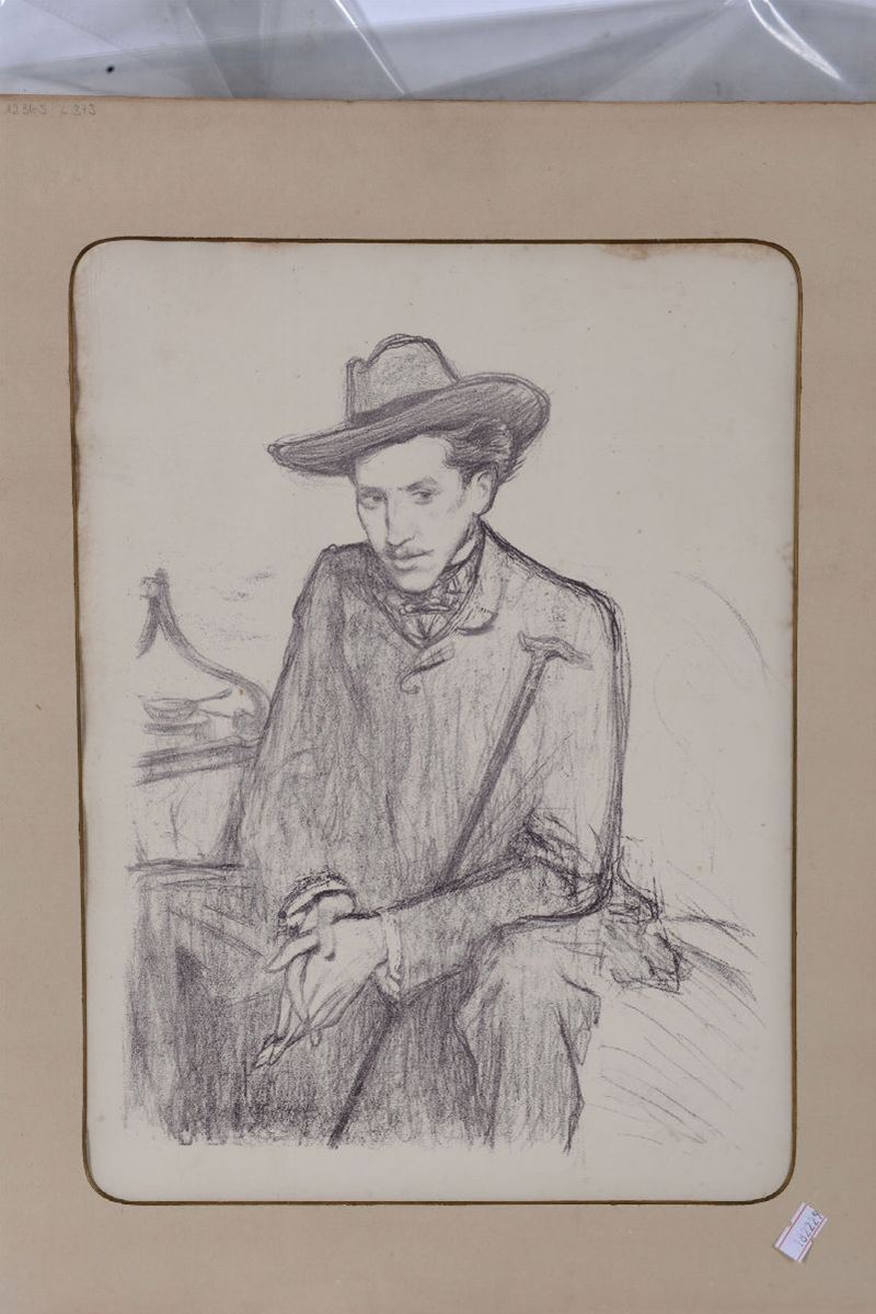 Henry Bataille (1872-1922) Ritratto di Jean de Tinan (1874-1898)  - Asta Asta a Tempo Stampe - II - Cambi Casa d'Aste